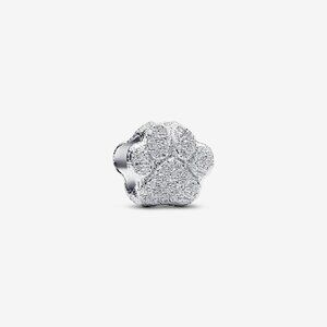 Pandora Textured Paw Mini Charm